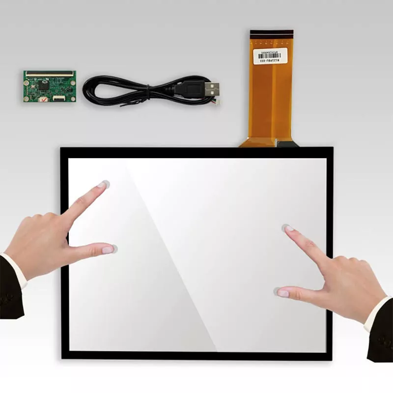 12,1 hazbeteko USB interfazea Ukipen anitzeko pantaila