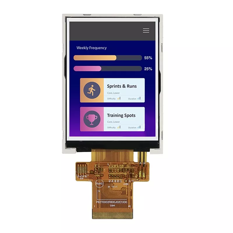 2,8 hazbeteko Erresistentzia IPS TFT modulua