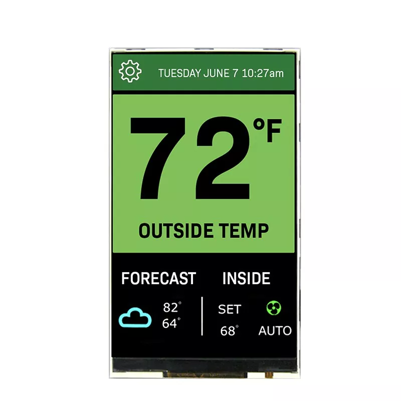 4,3 hazbeteko 480x800 erretratu IPS TFT modulua