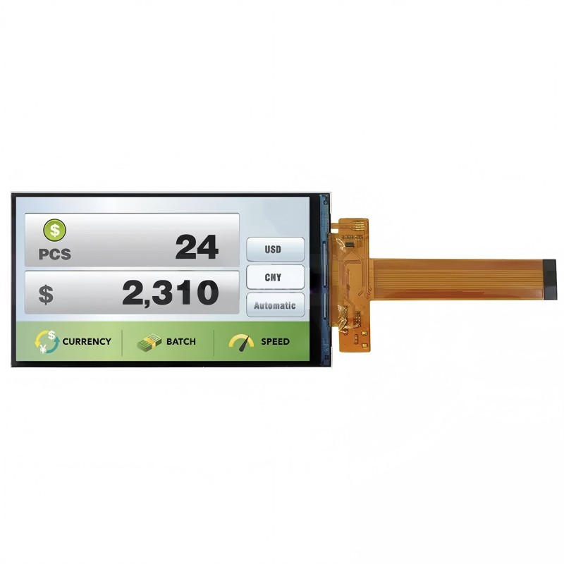 5 hazbeteko 720x1280 IPS TFT modulua