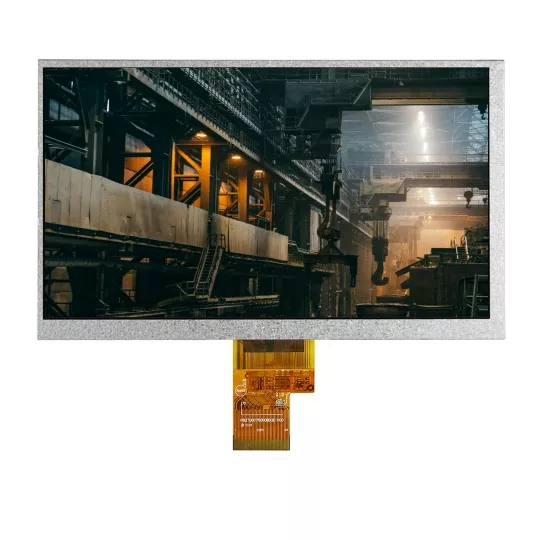 7 hazbeteko 1024 × 600 Normalean zur zuriko TFT LCD modulua