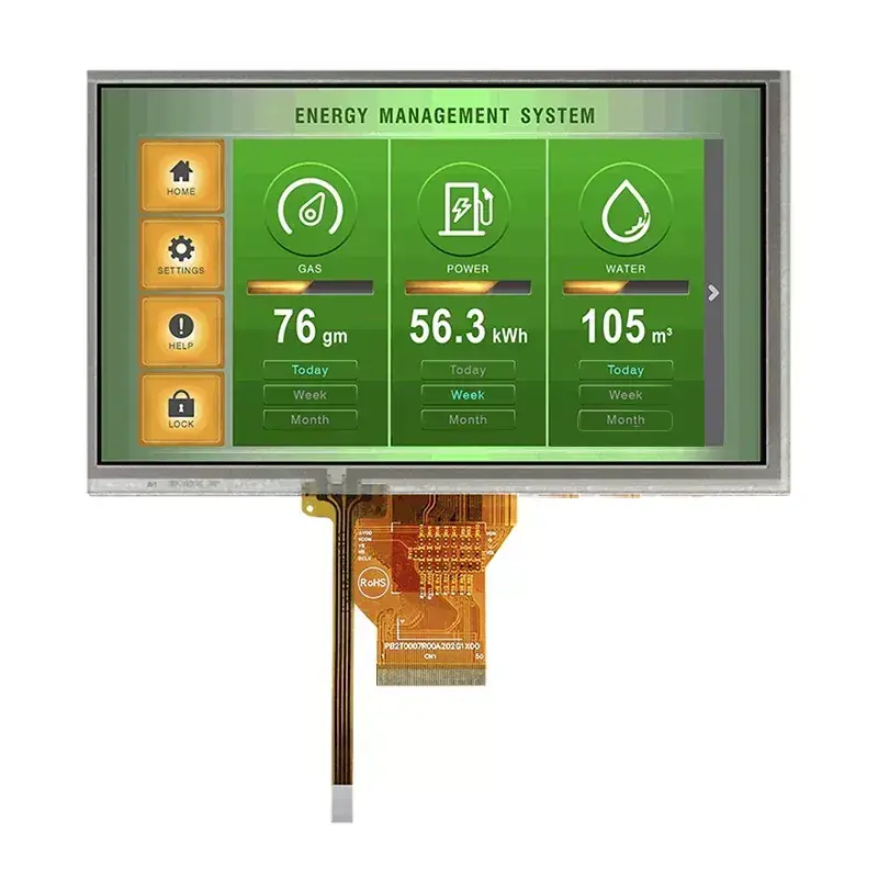 7 hazbeteko IPS Erresistentzia TFT modulua