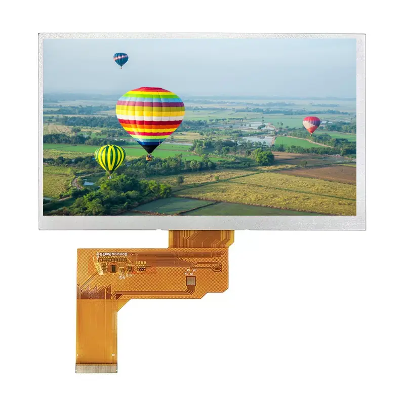 7 hazbeteko tenperatura zabaleko TFT modulua