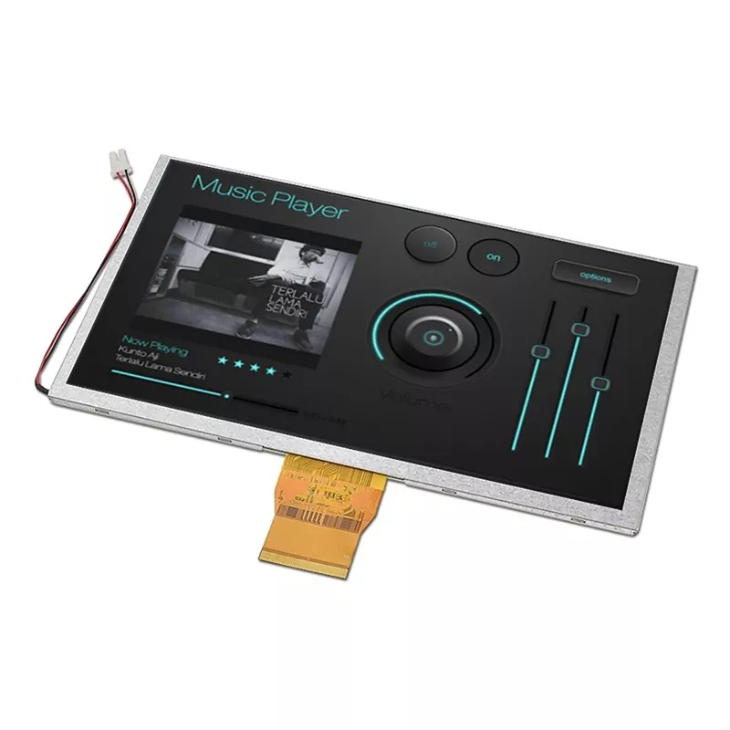 9 hazbeteko 1024x600 IPS TFT modulua